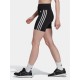 Adidas Essentials 3-Stripes Training Γυναικείο Κολάν-Σορτς Ψηλόμεσο Μαύρο