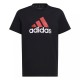 Adidas Big Logo  T-shirt Μαύρο 