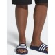 Adidas Adilette Aqua Slides Dark Blue / Cloud White