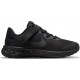 Nike Παιδικά Sneakers Revolution 6 FlyEase Μαύρα