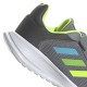 Adidas Αθλητικά Παιδικά Παπούτσια Running Tensaur Run 2.0 CF K με Σκρατς Γκρι