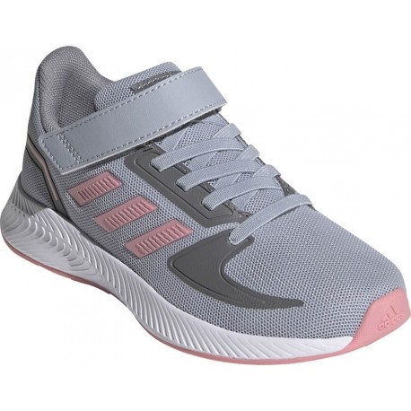 Adidas Αθλητικά Παιδικά Παπούτσια Running Runfalcon 2.0 C Halo Silver /