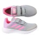 Adidas Αθλητικά Παιδικά Παπούτσια Running Tensaur Run 2.0 CF K με Σκρατς Grey Two 