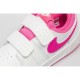 Nike Παιδικά Sneakers Pico 5 με Σκρατς White / Pink Blast