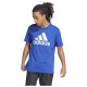 Adidas Αθλητικό Ανδρικό T-shirt Μπλε με Λογότυπο