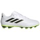 Adidas Copa Pure.4 FxG Χαμηλά Ποδοσφαιρικά Παπούτσια με Τάπες Λευκά