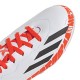 Adidas X Speedportal Messi.4 FG Ποδοσφαιρικά Παπούτσια με Τάπες Λευκά