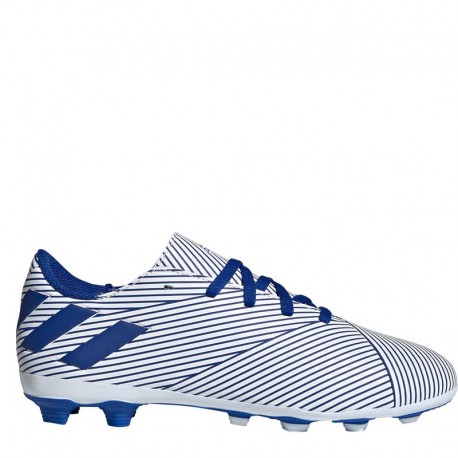 Adidas Performance Nemeziz 19.4 FXG Ποδοσφαιρικά Παπούτσια με Τάπες Λευκά