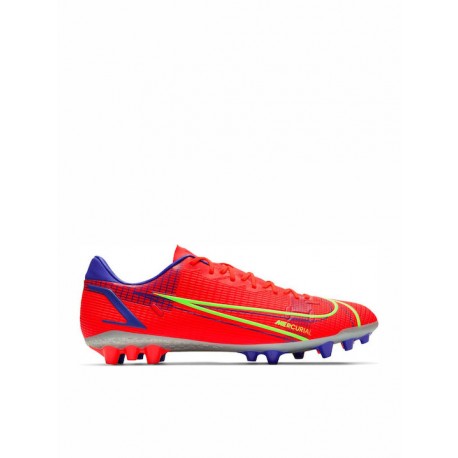 Nike Mercurial Vapor 14 Academy AG Χαμηλά Ποδοσφαιρικά Παπούτσια με Τάπες Κόκκινα