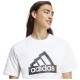 Adidas Ανδρικό T-shirt Κοντομάνικο Λευκό