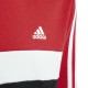 Adidas Παιδικό Φούτερ με Κουκούλα Colorblock 3-stripes Colorblock