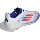 Adidas F50 League FG/MG Χαμηλά Ποδοσφαιρικά Παπούτσια με Τάπες Cloud White / Solar Red / Lucid Blue