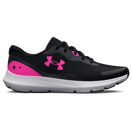 Under Armour Surge 3 Γυναικεία Αθλητικά Παπούτσια Running Μαύρα