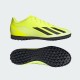 Adidas X Crazyfast Club TF Χαμηλά Ποδοσφαιρικά Παπούτσια με Σχάρα Κίτρινα