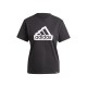 Adidas Γυναικείο Αθλητικό T-shirt Μαύρο