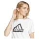 Adidas Γυναικείο Αθλητικό T-shirt Λευκό