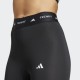 Adidas Training Γυναικείο Cropped Κολάν Μαύρο