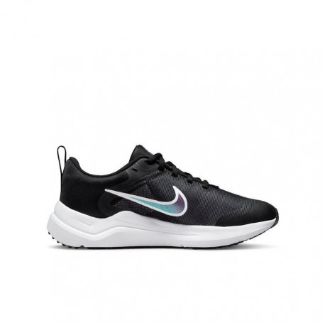 Nike Downshifter 12 Αθλητικά Παιδικά Παπούτσια Running με Κορδόνια Black