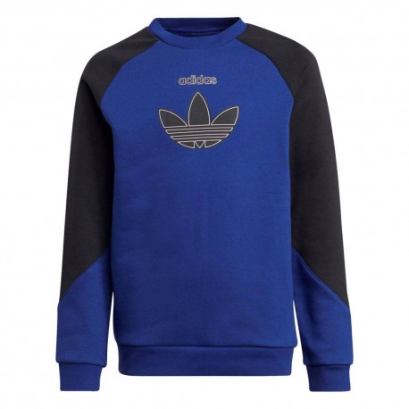 Adidas Fleece Παιδικό Φούτερ Μπλε Sport Collection