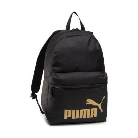 Puma Phase Γυναικείο Υφασμάτινο Σακίδιο Πλάτης Μαύρο