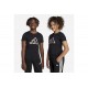 Adidas Παιδικό T-shirt Μαύρο Tech Logo Graphic 