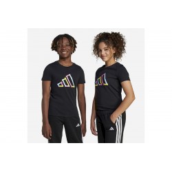 Adidas Παιδικό T-shirt Μαύρο Tech Logo Graphic 