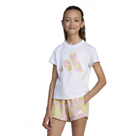 Adidas Παιδικό T-shirt Λευκό
