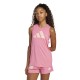 Παιδική Αμάνικη Μπλούζα Φούξια - adidas Sportswear Train Essentials Flower Print