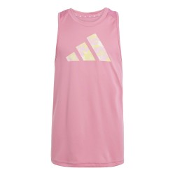 Παιδική Αμάνικη Μπλούζα Φούξια - adidas Sportswear Train Essentials Flower Print