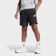 Adidas French Terry 3-stripes Ανδρική Βερμούδα Μαύρη