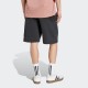 Adidas Essentials Big Logo French Terry Ανδρική Βερμούδα Μαυρο