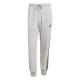 Παντελόνι adidas Seasonal Essentials Colorblock σε γκρι χακί χρώμα