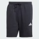Adidas French Terry 3-stripes Ανδρική Βερμούδα Μαύρη