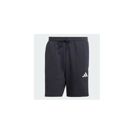 Adidas French Terry 3-stripes Ανδρική Βερμούδα Μαύρη