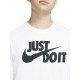 Nike Just Do It Αθλητικό T-shirt Λευκό