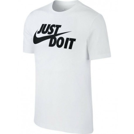 Nike Just Do It Αθλητικό T-shirt Λευκό