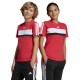  T-shirt adidas Κόκκινο J Seasonal Essential Tiberio 3 Stripes