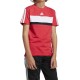  T-shirt adidas Κόκκινο J Seasonal Essential Tiberio 3 Stripes