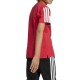  T-shirt adidas Κόκκινο J Seasonal Essential Tiberio 3 Stripes