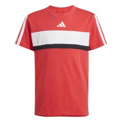  T-shirt adidas Κόκκινο J Seasonal Essential Tiberio 3 Stripes
