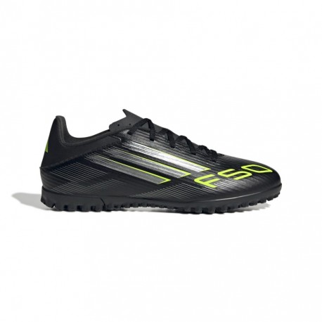Adidas F50 Club TF Ποδοσφαιρικά Παπούτσια με Σχάρα Μαύρα