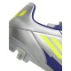 Adidas F50 Club Ποδοσφαιρικά Παπούτσια με Τάπες FG/MG Ασημί