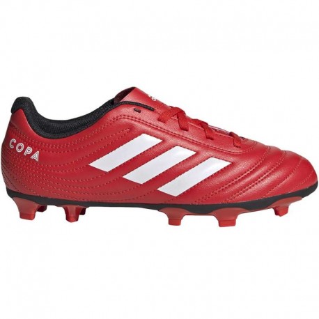 Adidas Παιδικά Ποδοσφαιρικά Παπούτσια Copa 20.4 FG με Τάπες Active Red