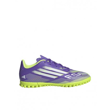 Adidas F50 Club TF Παιδικά Ποδοσφαιρικά Παπούτσια με Σχάρα Μωβ