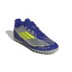 Adidas Παιδικά Ποδοσφαιρικά Παπούτσια Messi F50 Club Tf με Σχάρα Ασημί
