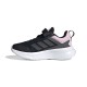Adidas Fortarun Αθλητικά Παιδικά Παπούτσια Running με Σκρατς Μαύρα