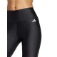 Adidas Optime Essentials Training Γυναικείο Κολάν Γυαλιστερό & Ψηλόμεσο Μαύρο