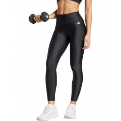 Adidas Optime Essentials Training Γυναικείο Κολάν Γυαλιστερό & Ψηλόμεσο Μαύρο