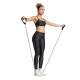 Adidas Optime Essentials Training Γυναικείο Κολάν Γυαλιστερό & Ψηλόμεσο Μαύρο