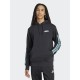 Adidas Sportswear Φούτερ με Κουκούλα Μαύρο
